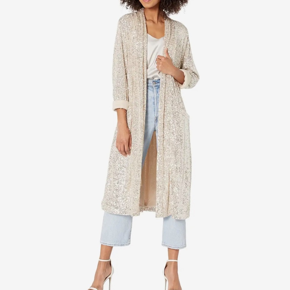Steve Madden BB Dakota “Show Stopper” Sequin Duster